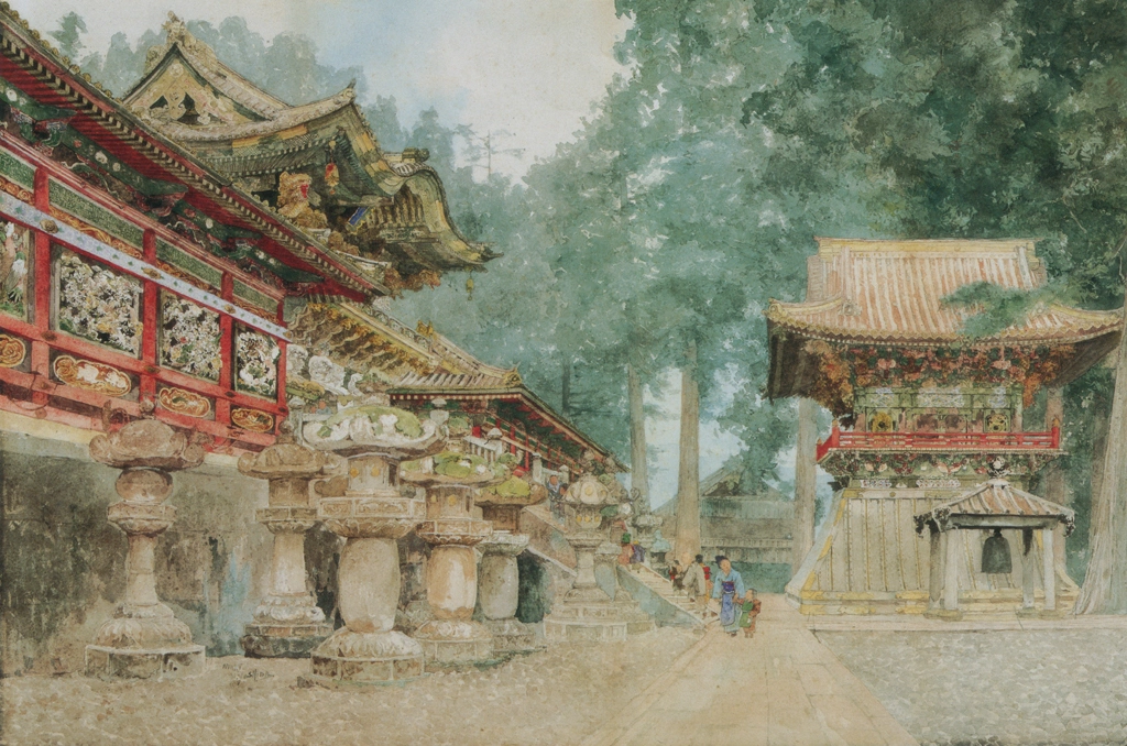 「日光」 吉田博 （1894-99年） | 吉田博作品集より
